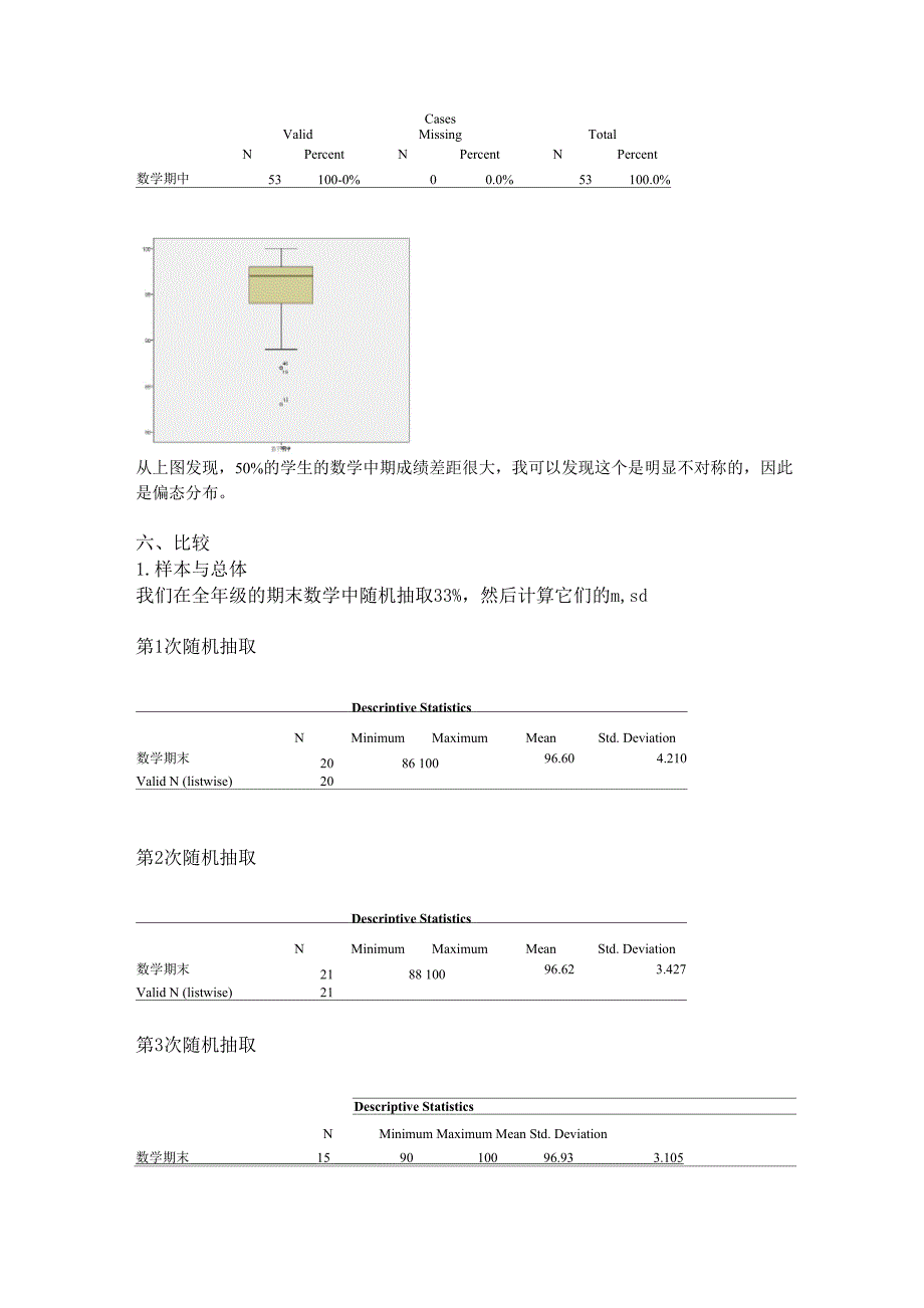 SPSS成绩分析数据统计_第4页