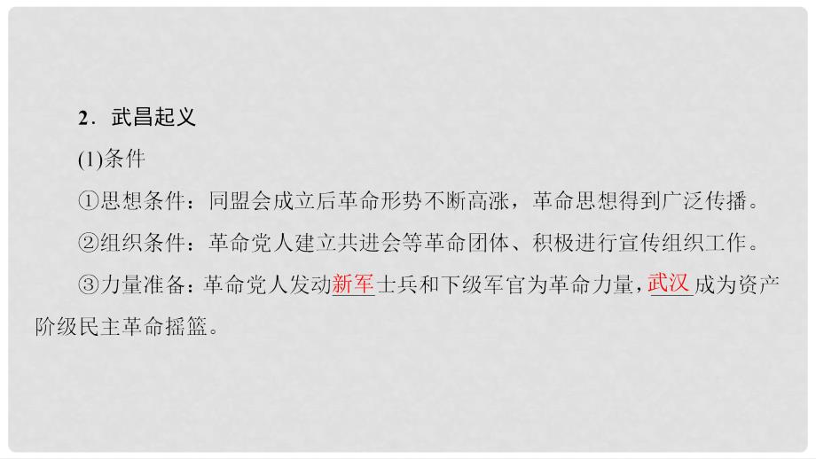 高考历史一轮复习 第2单元 近代中国的反侵略反封建斗争和民主革命 第4讲 辛亥革命和新民主主义革命的兴起课件 北师大版_第4页