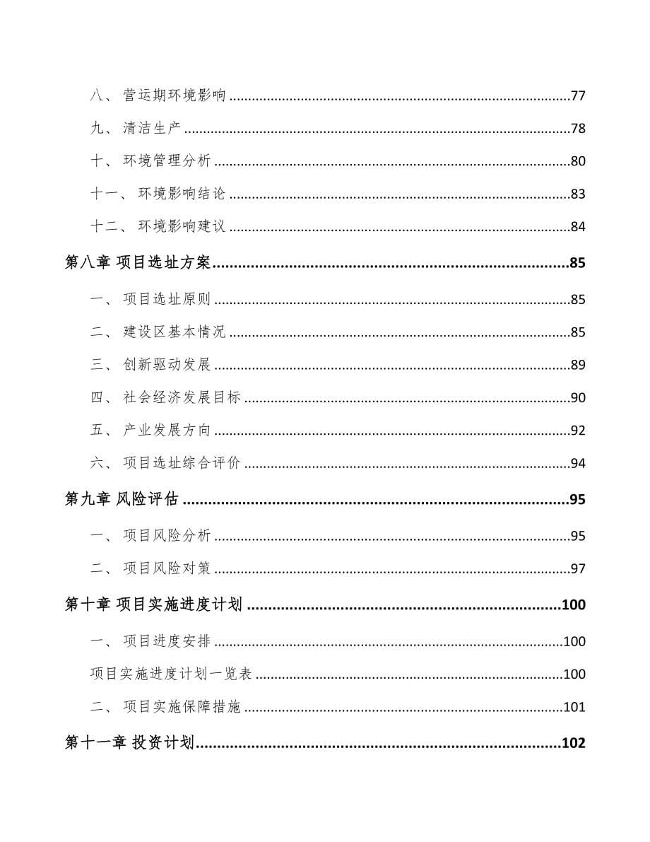 宁波关于成立导光结构件公司可行性报告(DOC 100页)_第5页