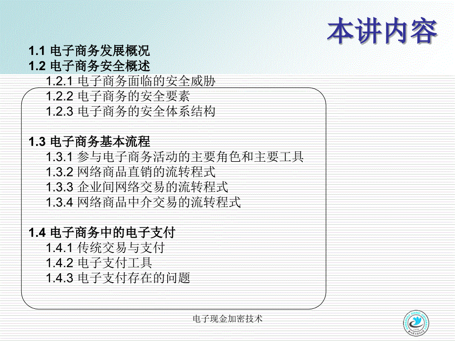 电子现金加密技术课件_第1页