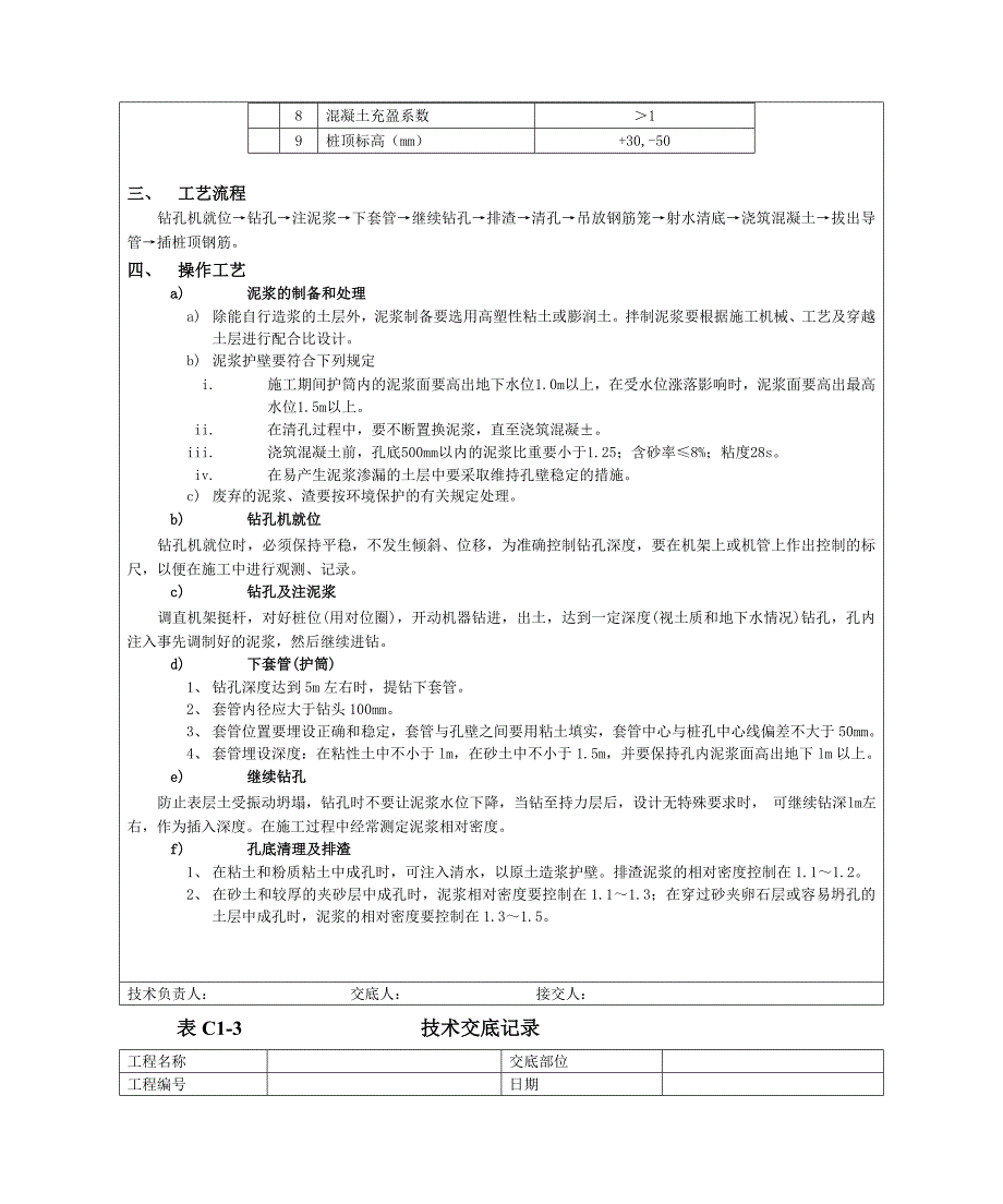 12泥浆护壁回转钻孔灌注桩工程_第4页