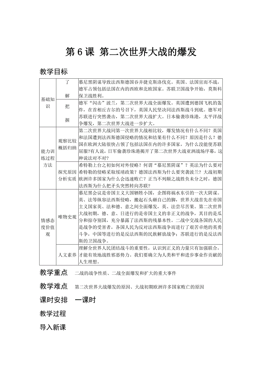 第6课第二次世界大战的爆发_第1页