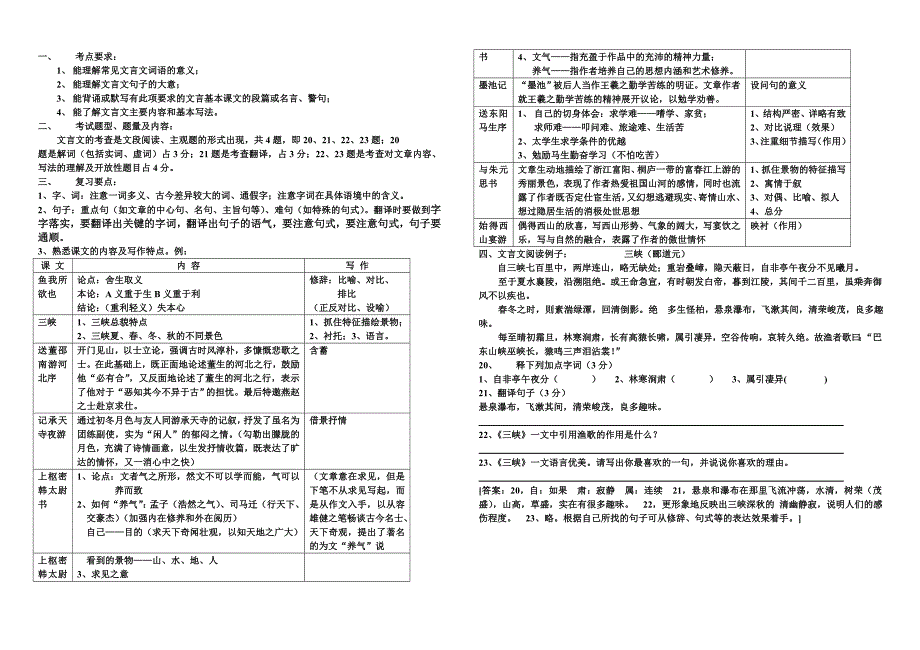 初三语文复习指导参考word_第4页