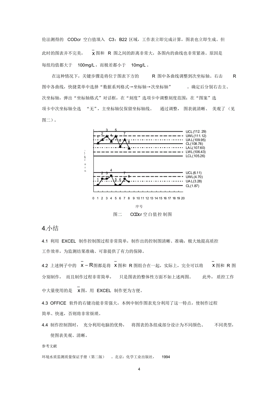 如何用EXCEL制作质量控制图_第4页