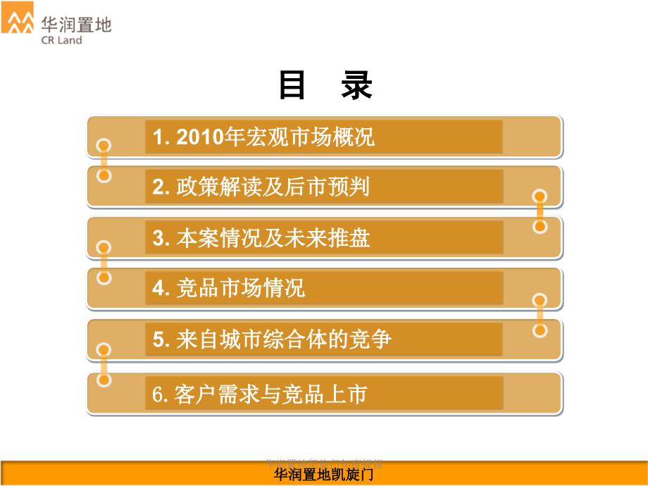 华润置地凯旋门提报课件_第4页