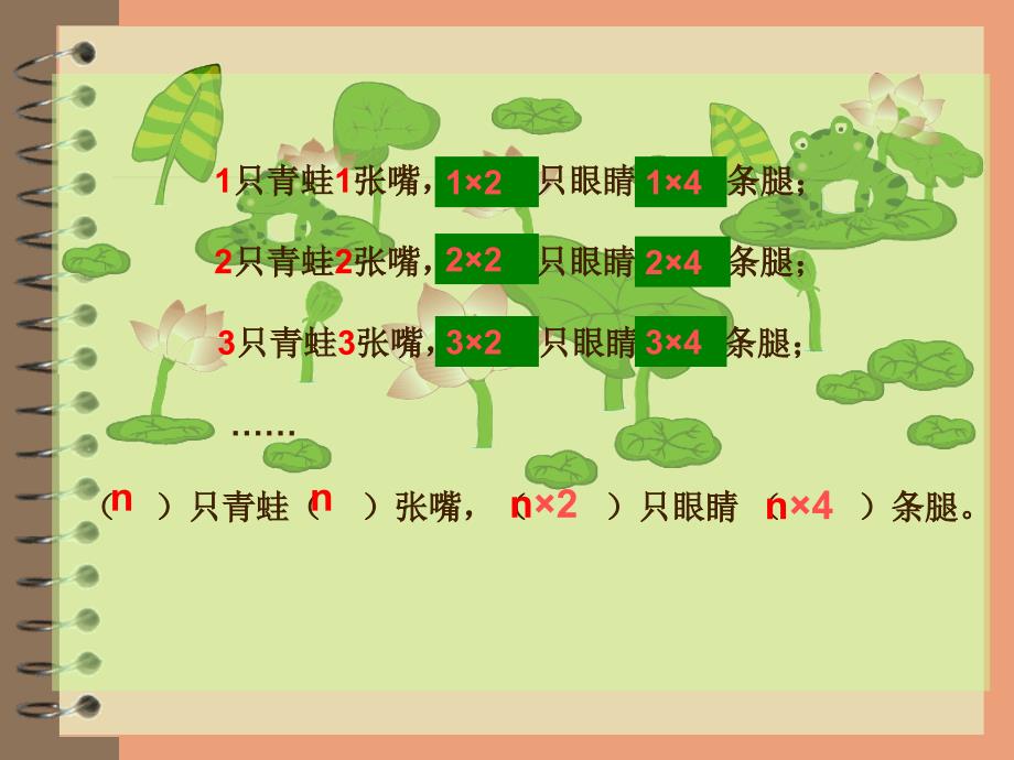 北师大版数学四年级下册用字母表示数PPT课件之八_第4页