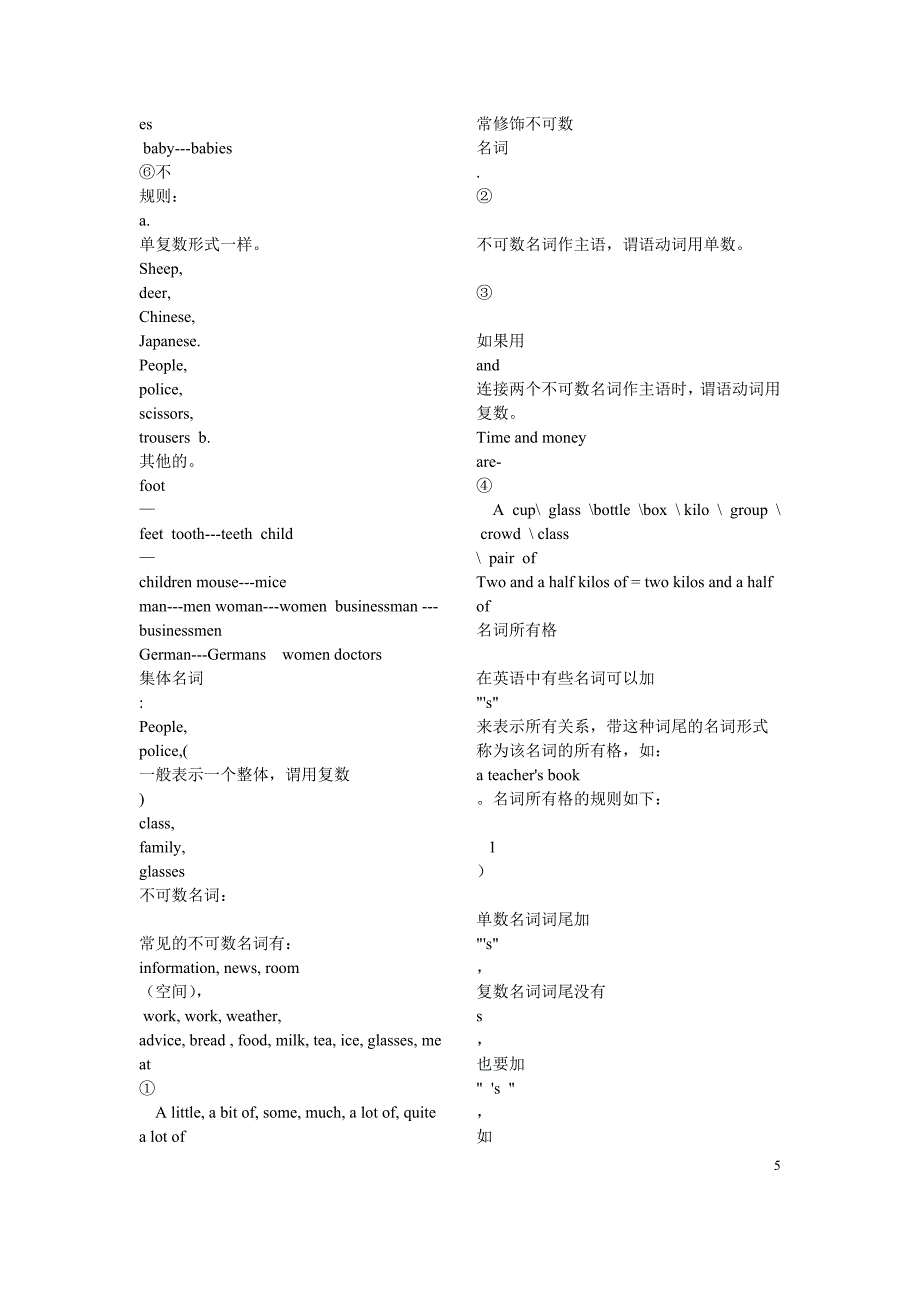 初中英语总复习知识点归纳_第5页