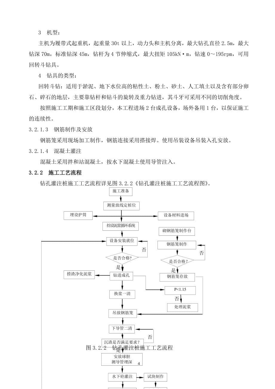 旋挖钻机成孔灌注桩施工组织设计_第5页