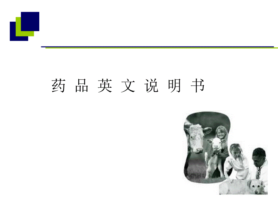 药品英文说明书_第1页