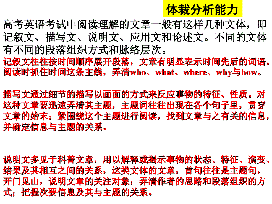 2011高考英语阅读理解解题技巧(高分秘诀)_第4页