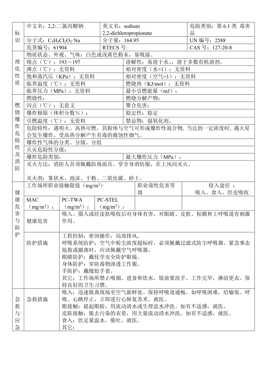 2,2-二氯丙酸钠.doc_第1页