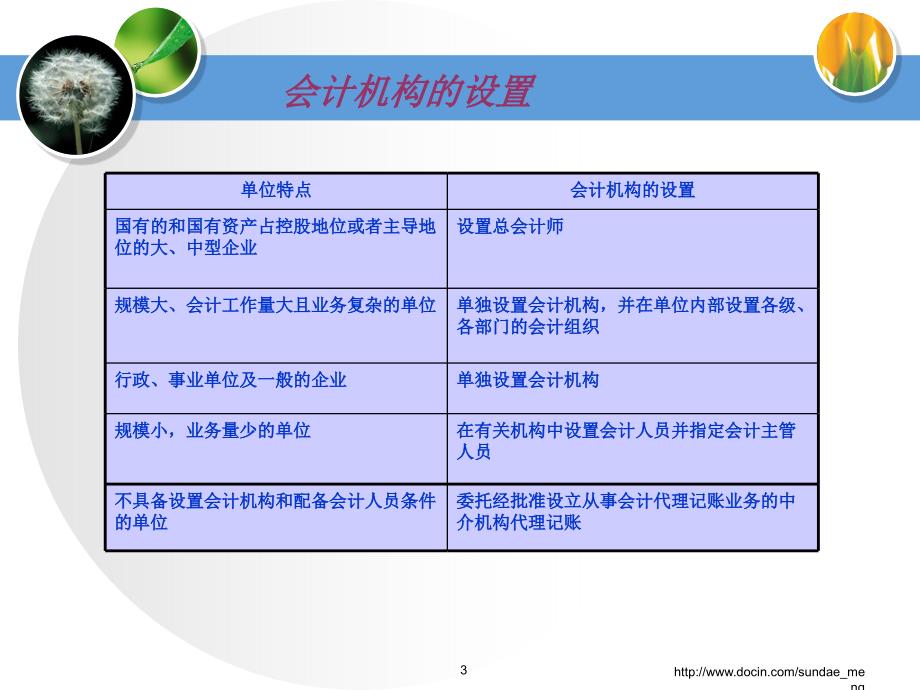 【大学课件】会计工作组织_第3页