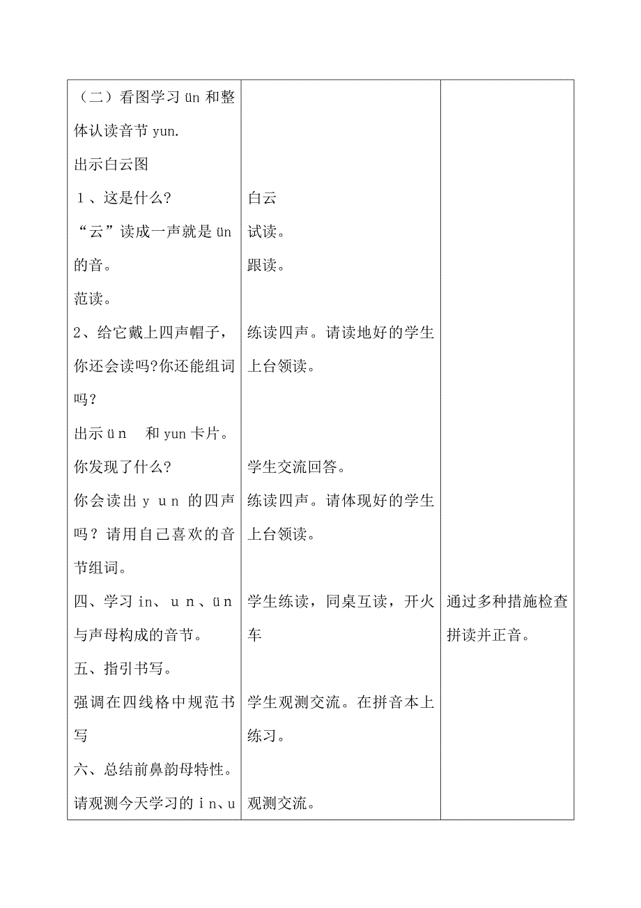 汉语拼音in、un、&#252;n教学设计_第4页