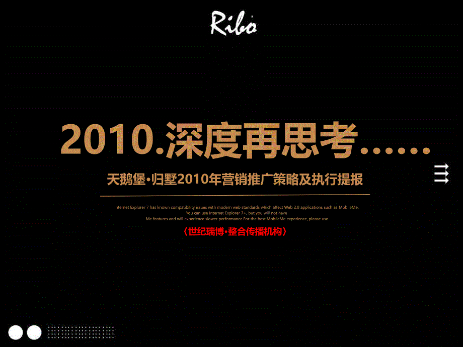 世纪瑞博天鹅堡归墅项目营销推广策略及执行提报_第4页