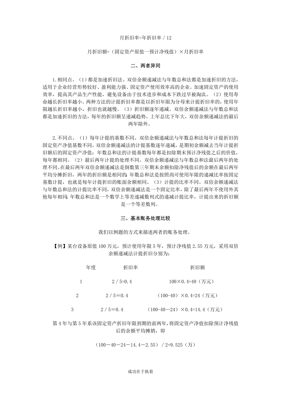 固定资产折旧方法和公式_第2页