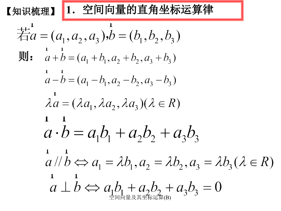 空间向量及其坐标运算B课件_第4页