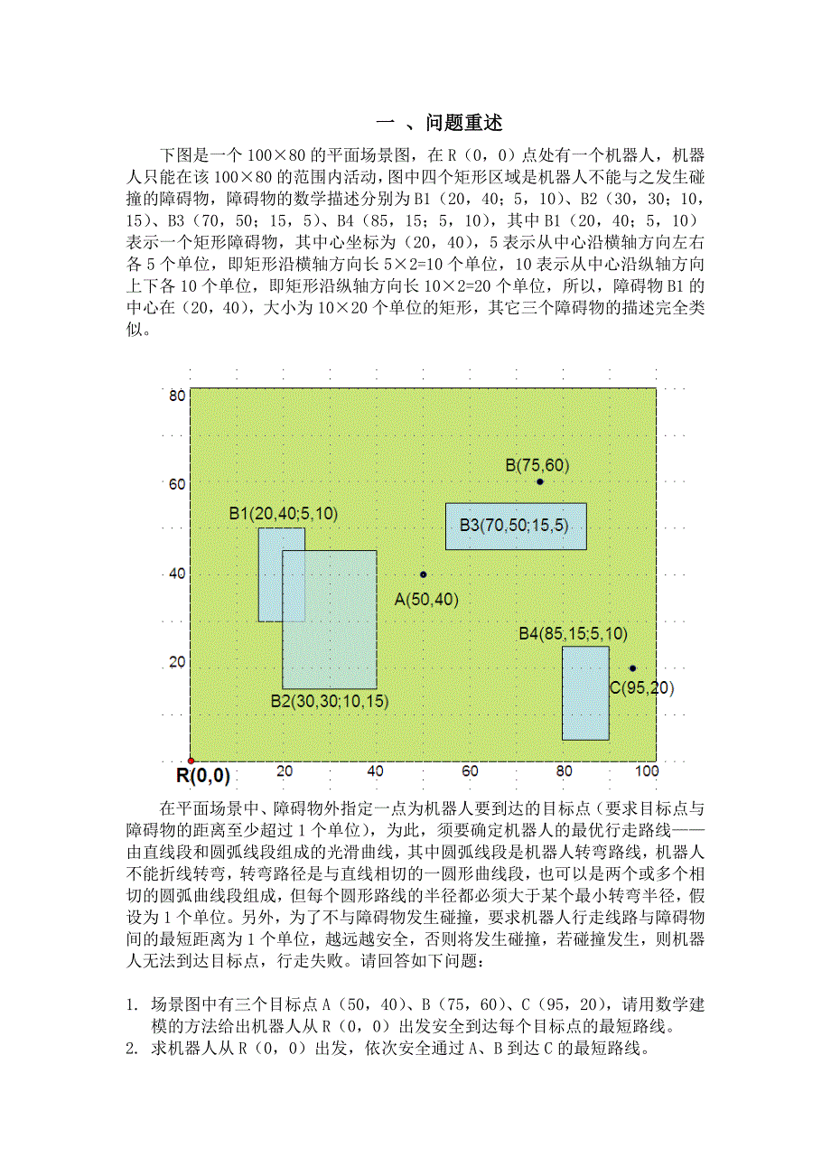行走机器人避障问题[1]_第1页