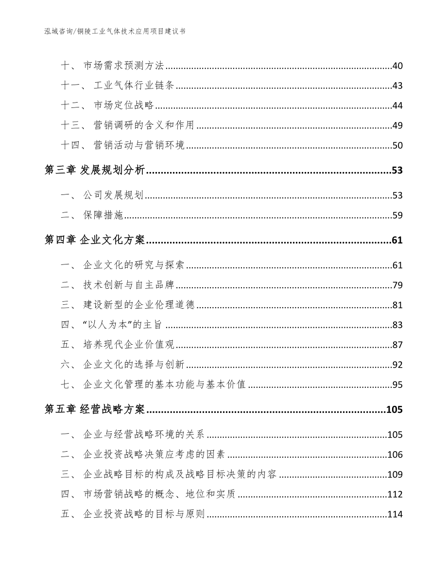 铜陵工业气体技术应用项目建议书（范文参考）_第3页