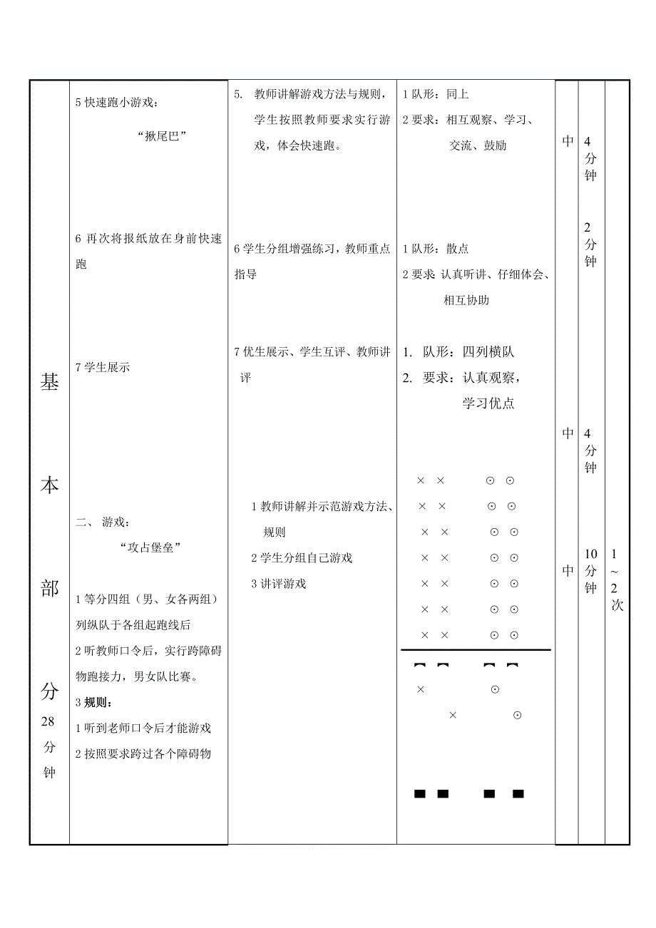 30米快速跑教案_第4页