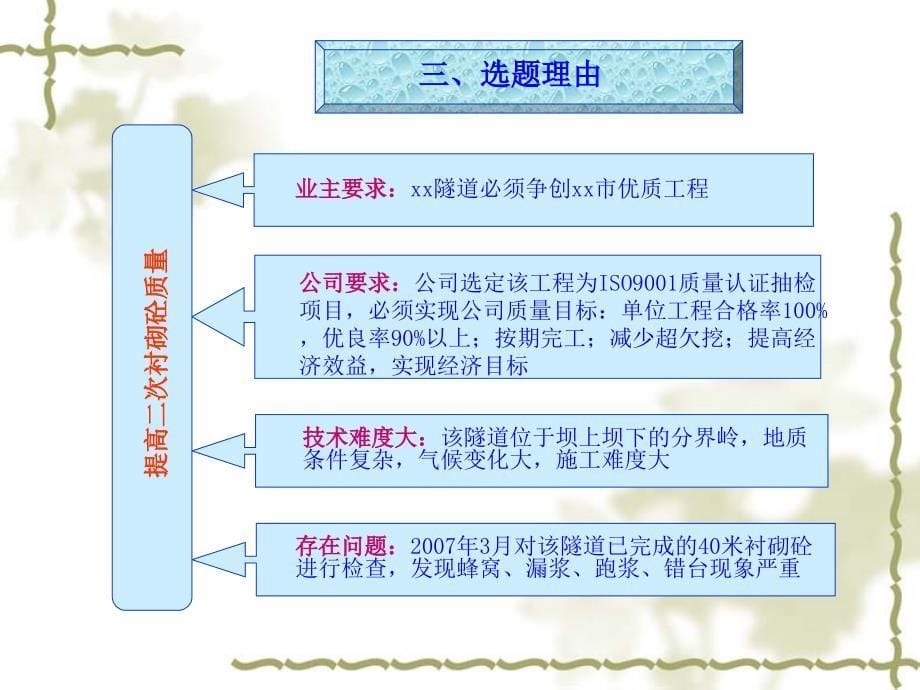 [QC成果]提高隧道二次衬砌混凝土质量 讲义_第5页