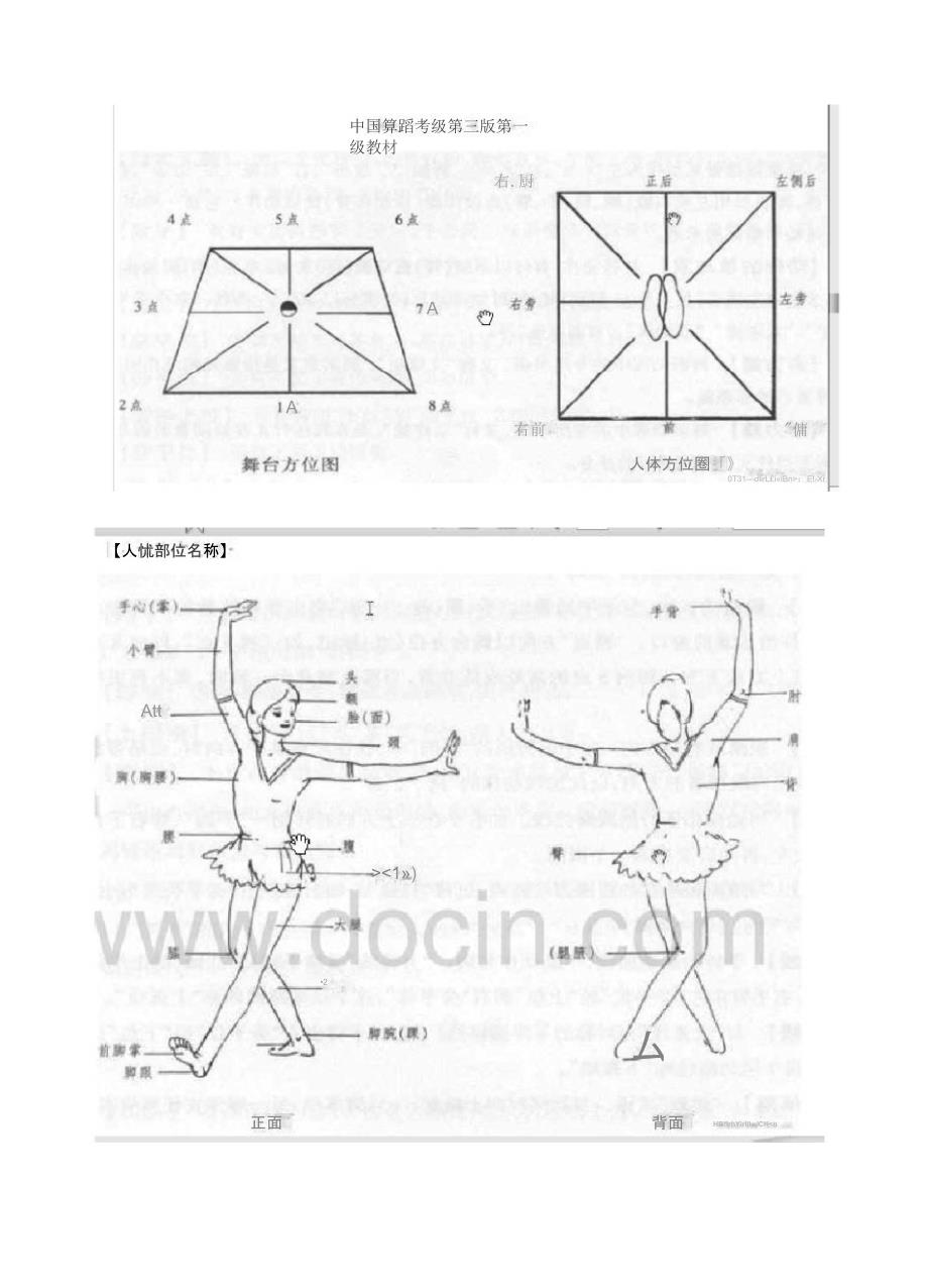 舞蹈常用术语大全_第1页