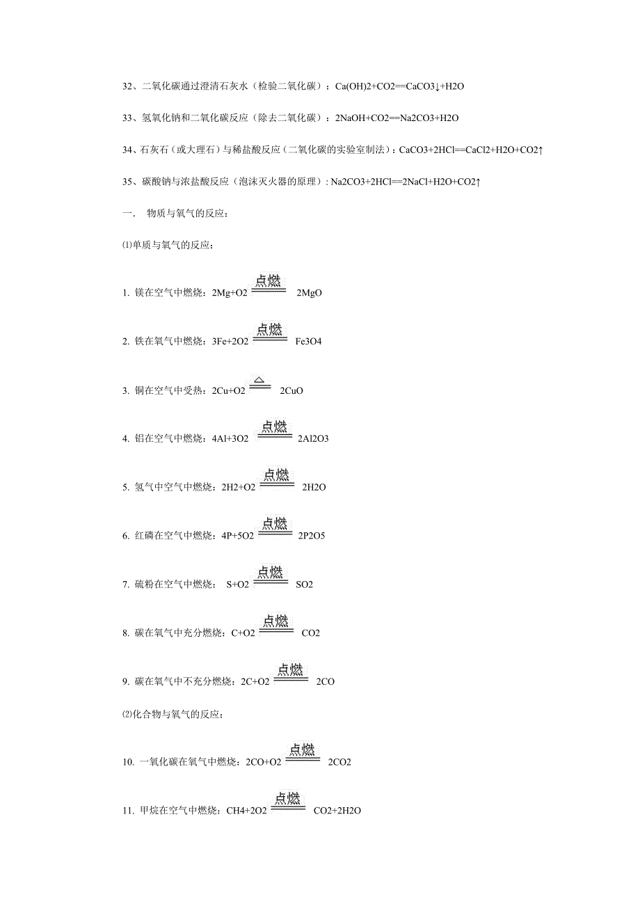 初中化学方程式 (2)_第3页