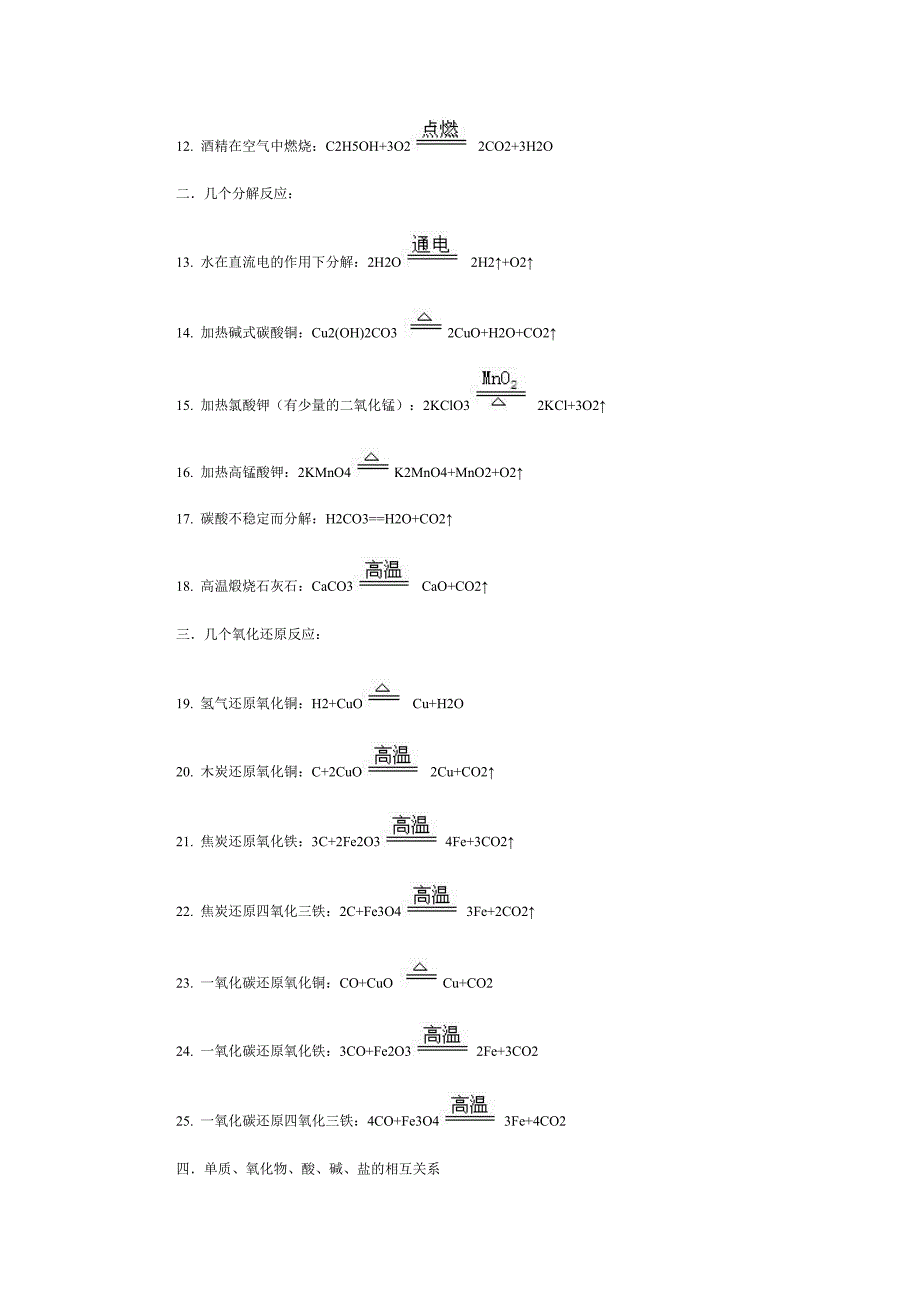 初中化学方程式 (2)_第4页