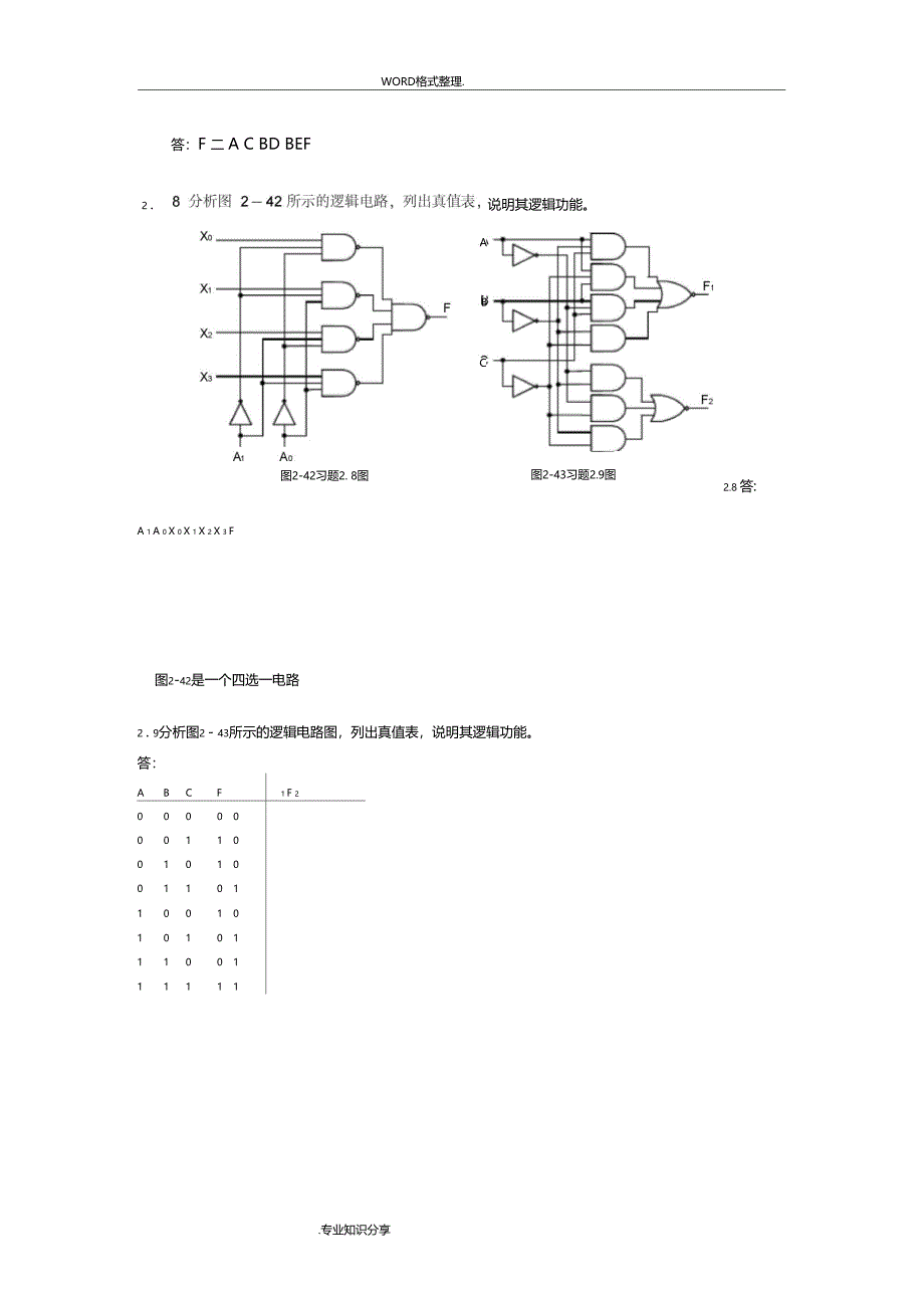 计算机组成原理作业讲解14章答案解析_第4页