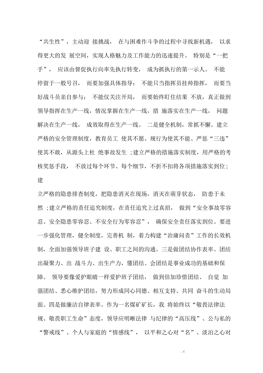 提高执行力自查报告_第3页