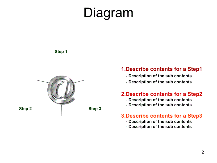 漂亮精美的时间轴时间线ppt模板个人总结50张slide_第2页