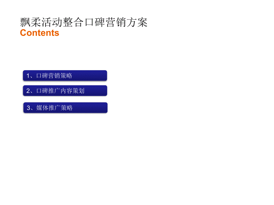 飘柔整合口碑传播方案_第2页