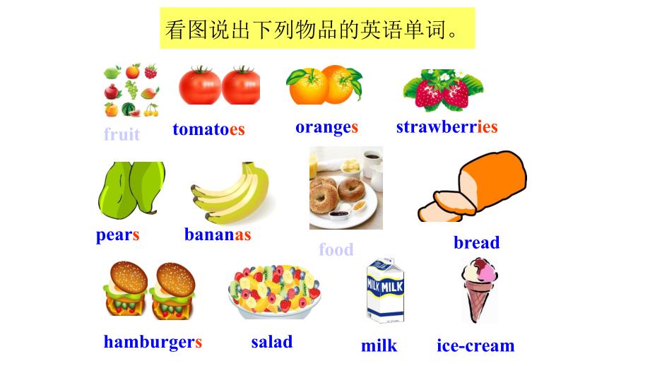 人教版七年级上册英语同步教学课件Unit6-SectionA(Grammar-Focus-3c)_第2页