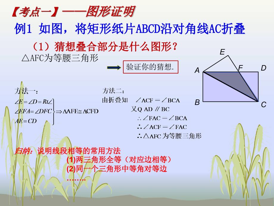 中考复习——折叠问题_第3页