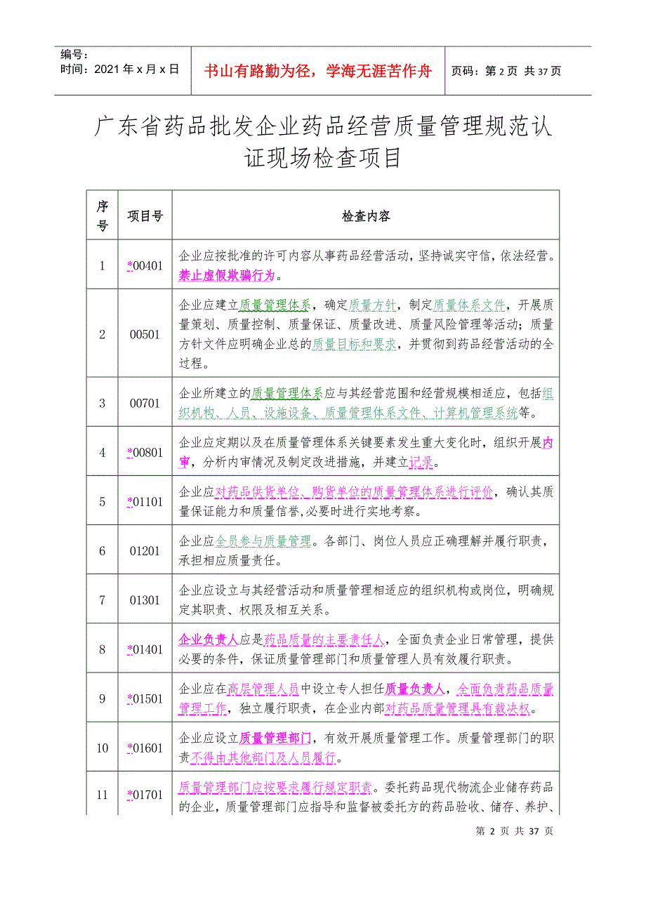 广东省药品批发企业药品经营质量管理规范教材_第2页