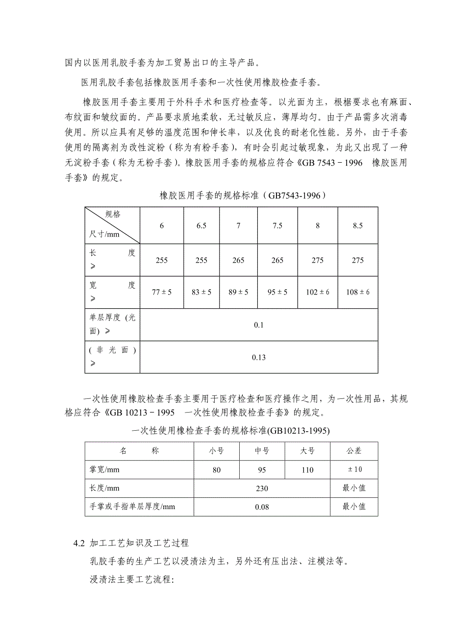 医用乳胶手套加工贸易单耗标准-ExporttoChi_第4页