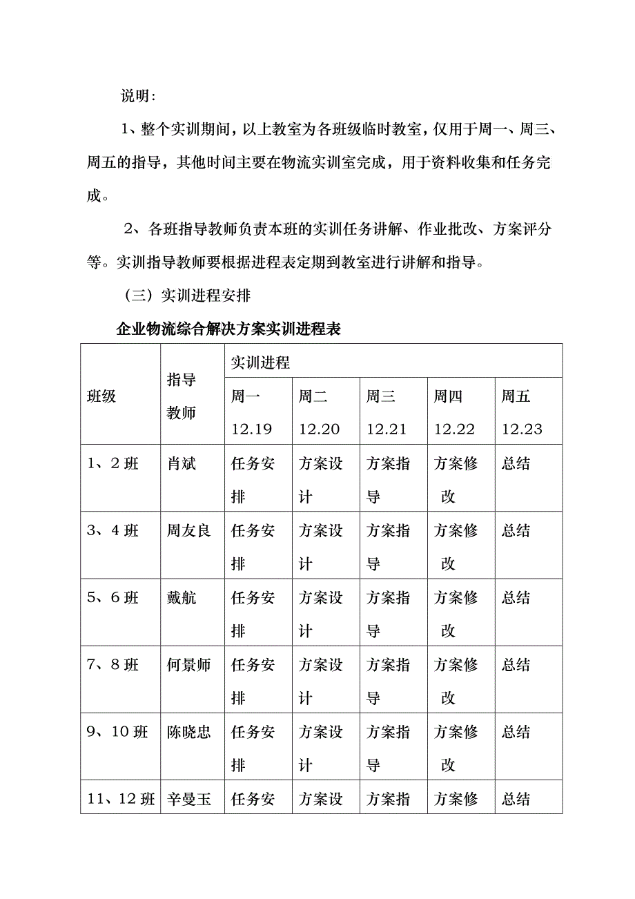 浅析《企业物流综合解决方案》实训方案_第4页