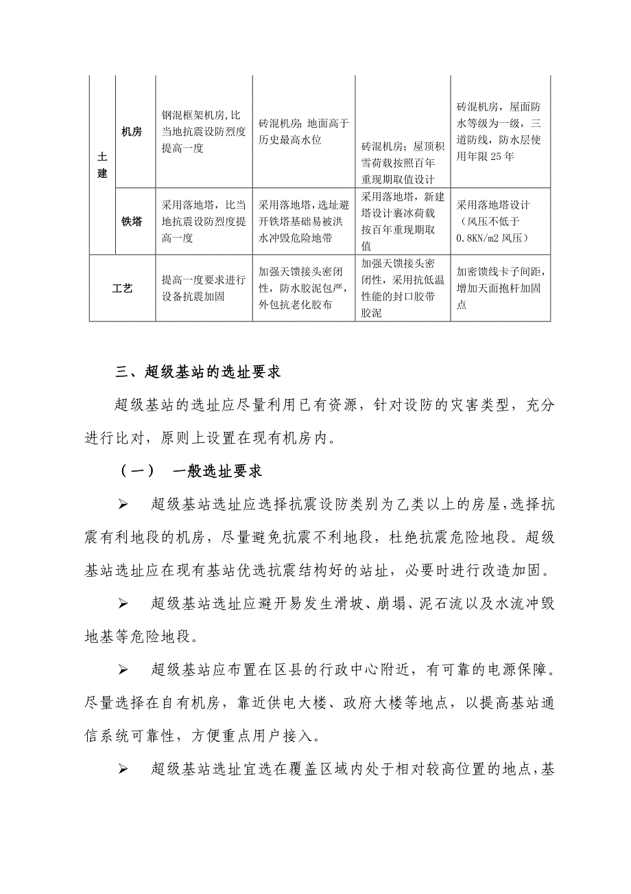 中国移动抗灾超级基站建设要求_第4页