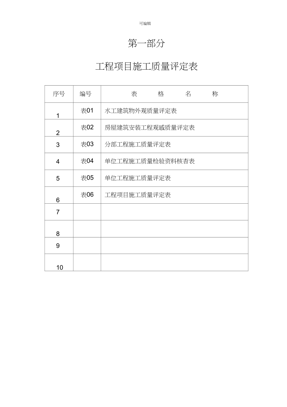 水利工程全套三检表及填写范例_第4页