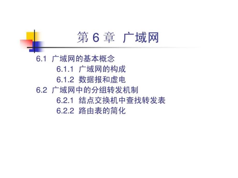 网络管理与控制CH6广域网_第2页