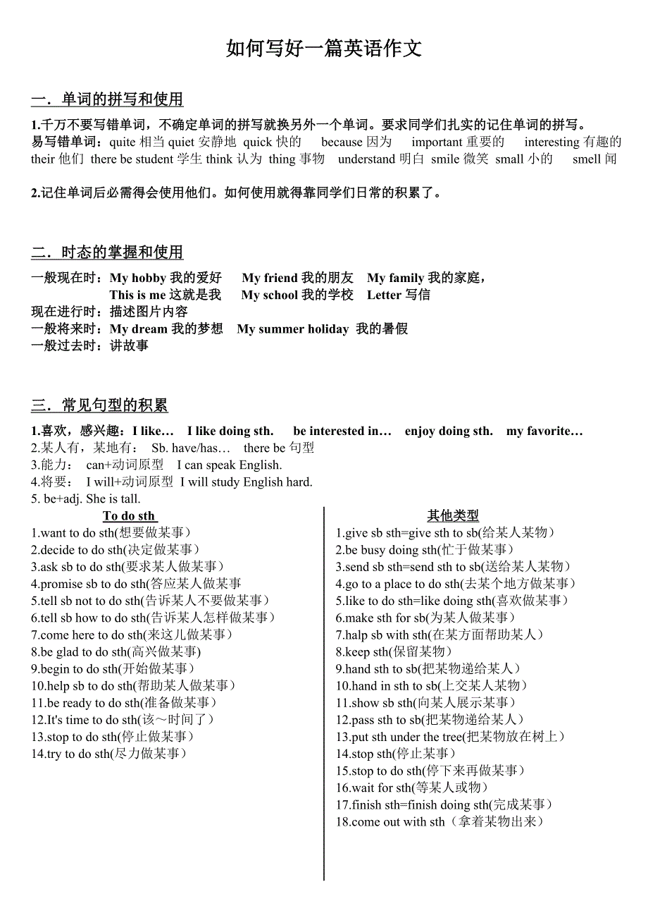 如何写好一篇英语作文.doc_第1页