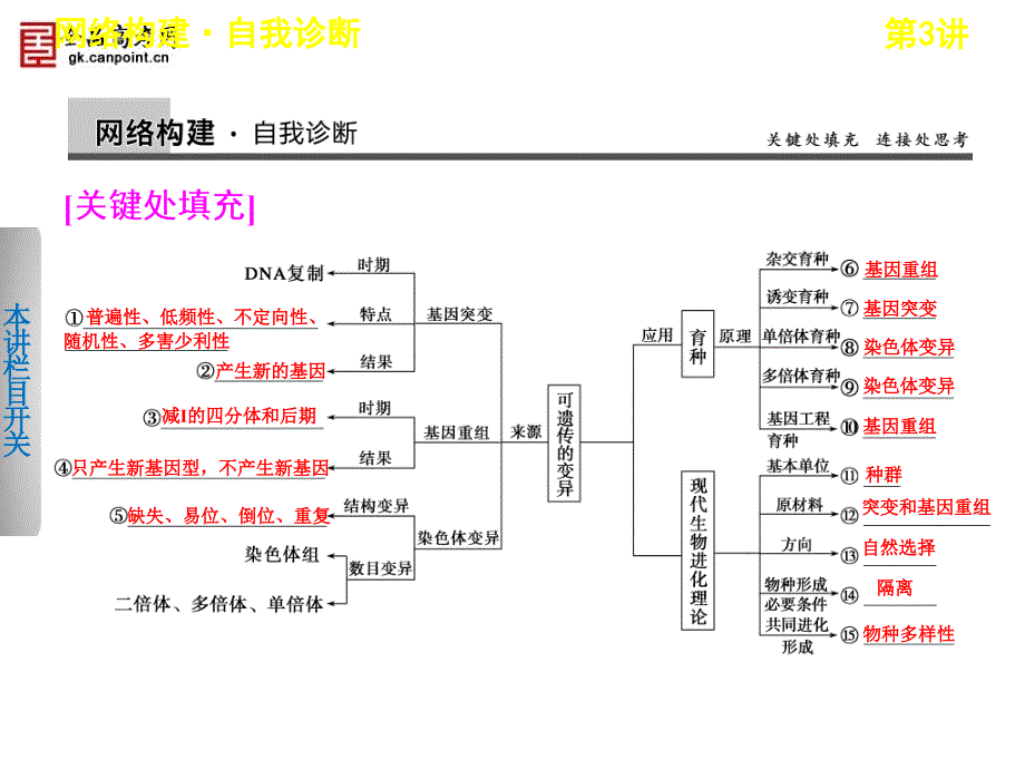 高考生物二轮课件：43变异、育种、进化_第2页