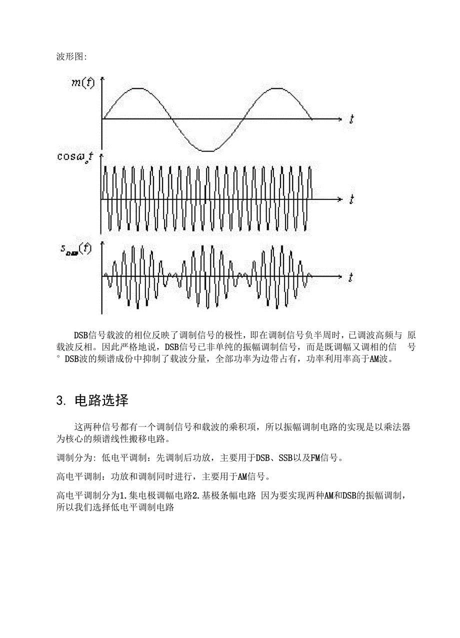 am和dsb振幅调制器的设计_第5页