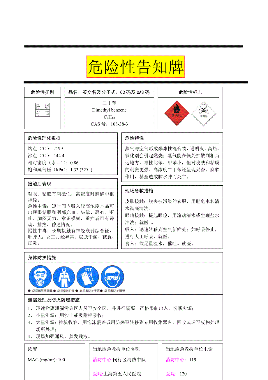 危险化学品四牌一图_第3页