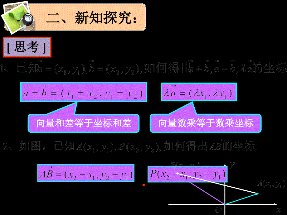 高一数学《平面向量的坐标运算》课件.ppt_第3页