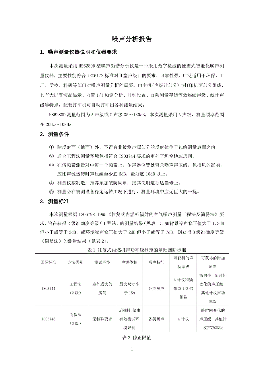 噪声测试数据分析报告.doc_第1页