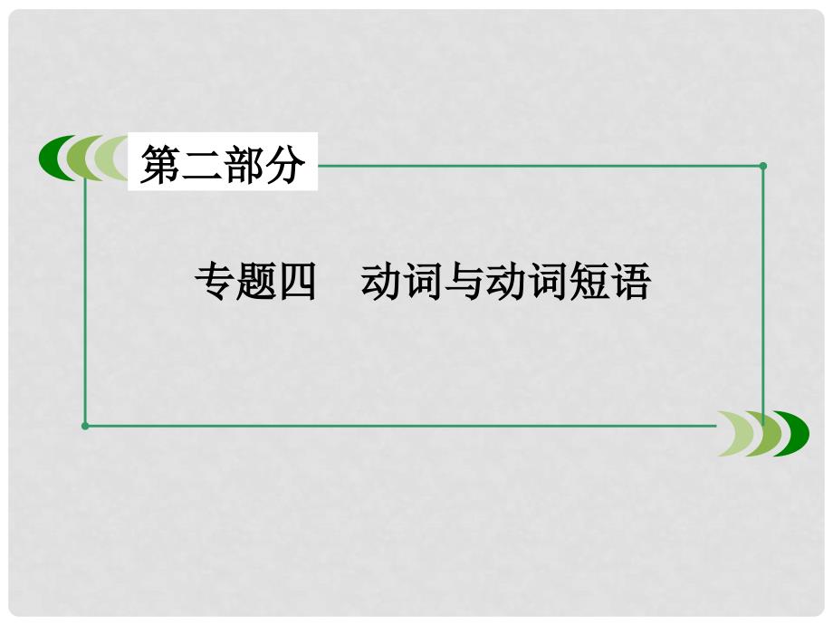 高考英语一轮复习 语法专项突破 专题4 动词与动词短语课件 新人教版_第3页