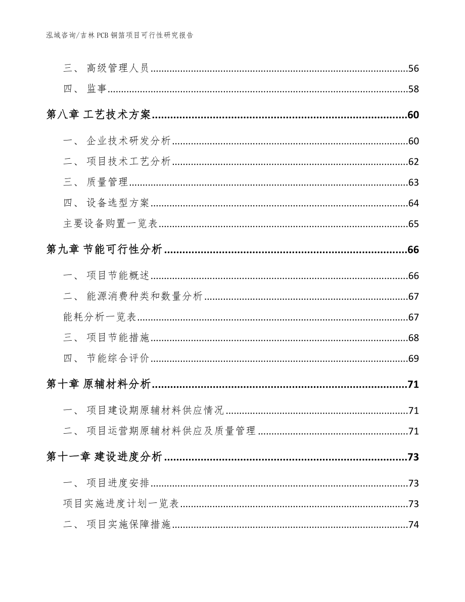 吉林PCB铜箔项目可行性研究报告_参考模板_第4页