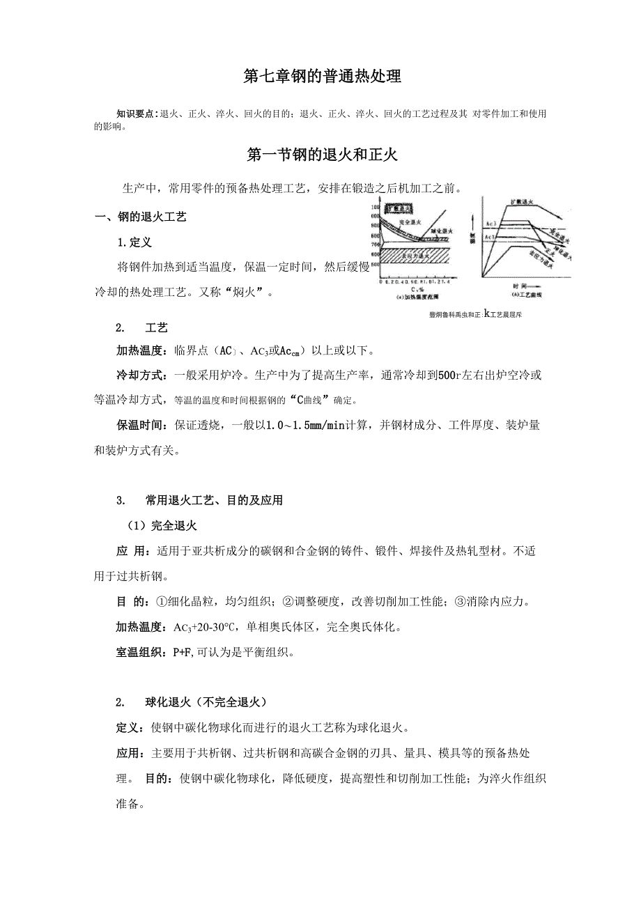 钢的几种典型的热处理_第1页