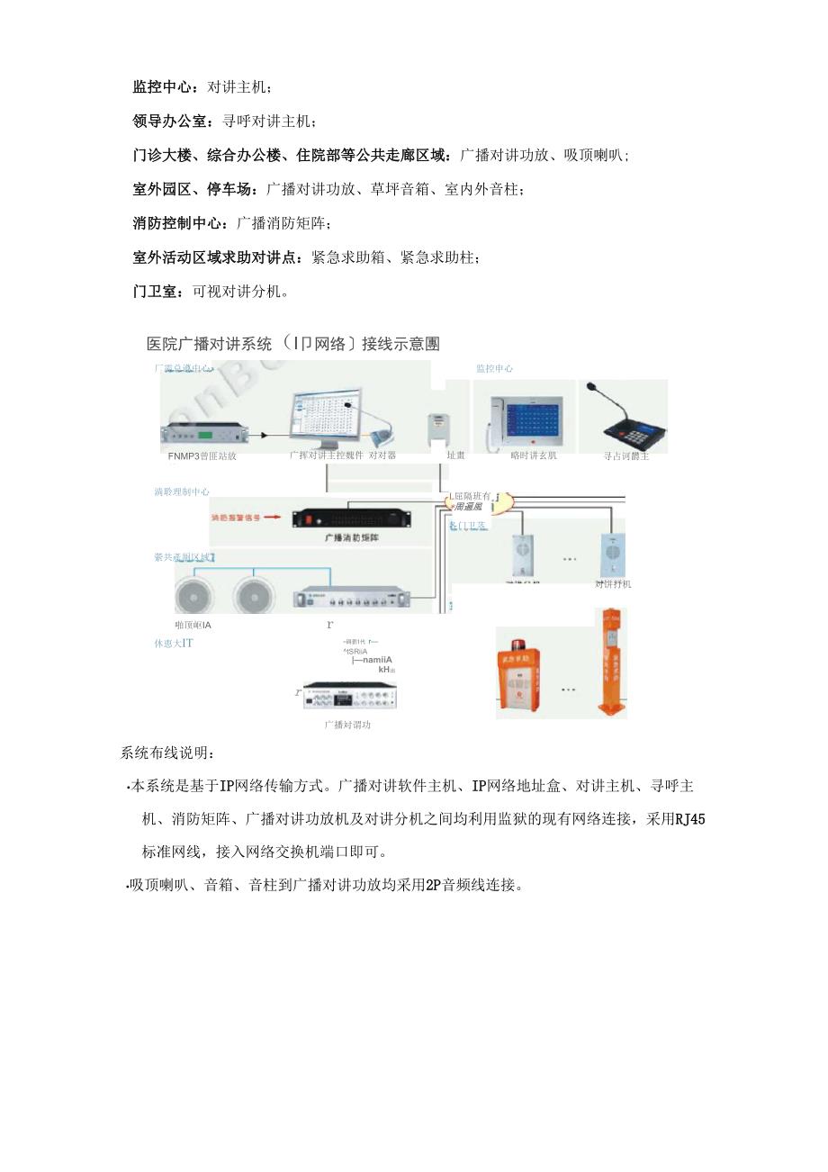 医院广播对讲系统解决方案(IP网络)_第2页