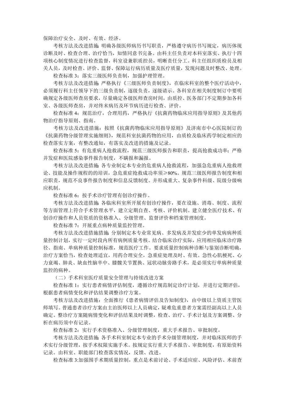 医疗质量与安全管理小组工作计划.doc_第5页